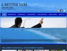Tablet Screenshot of abettertaxi.com